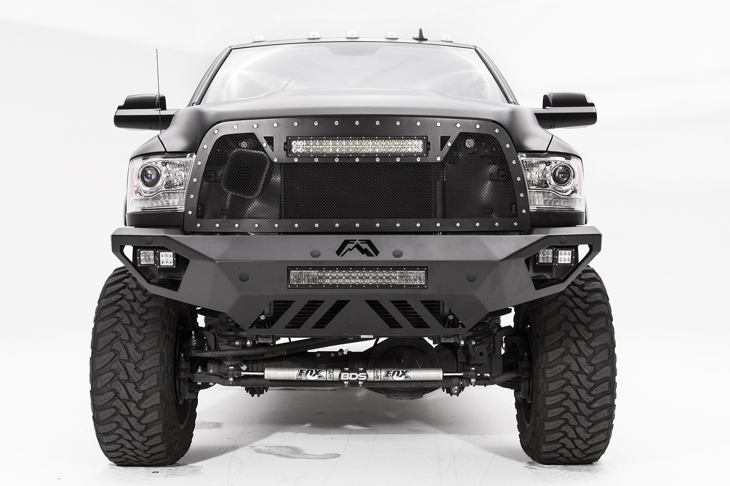 Fab Fours DR16-V4051-B - Vengeance Front Bumper Fab Fours DR16-V4051-B - Vengeance Front Bumper