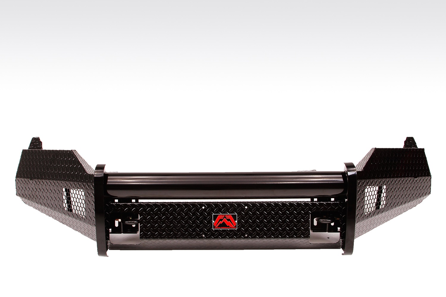Fab Fours DR13-K2961-1 - Black Steel Front Bumper Fab Fours DR13-K2961-1 - Black Steel Front Bumper
