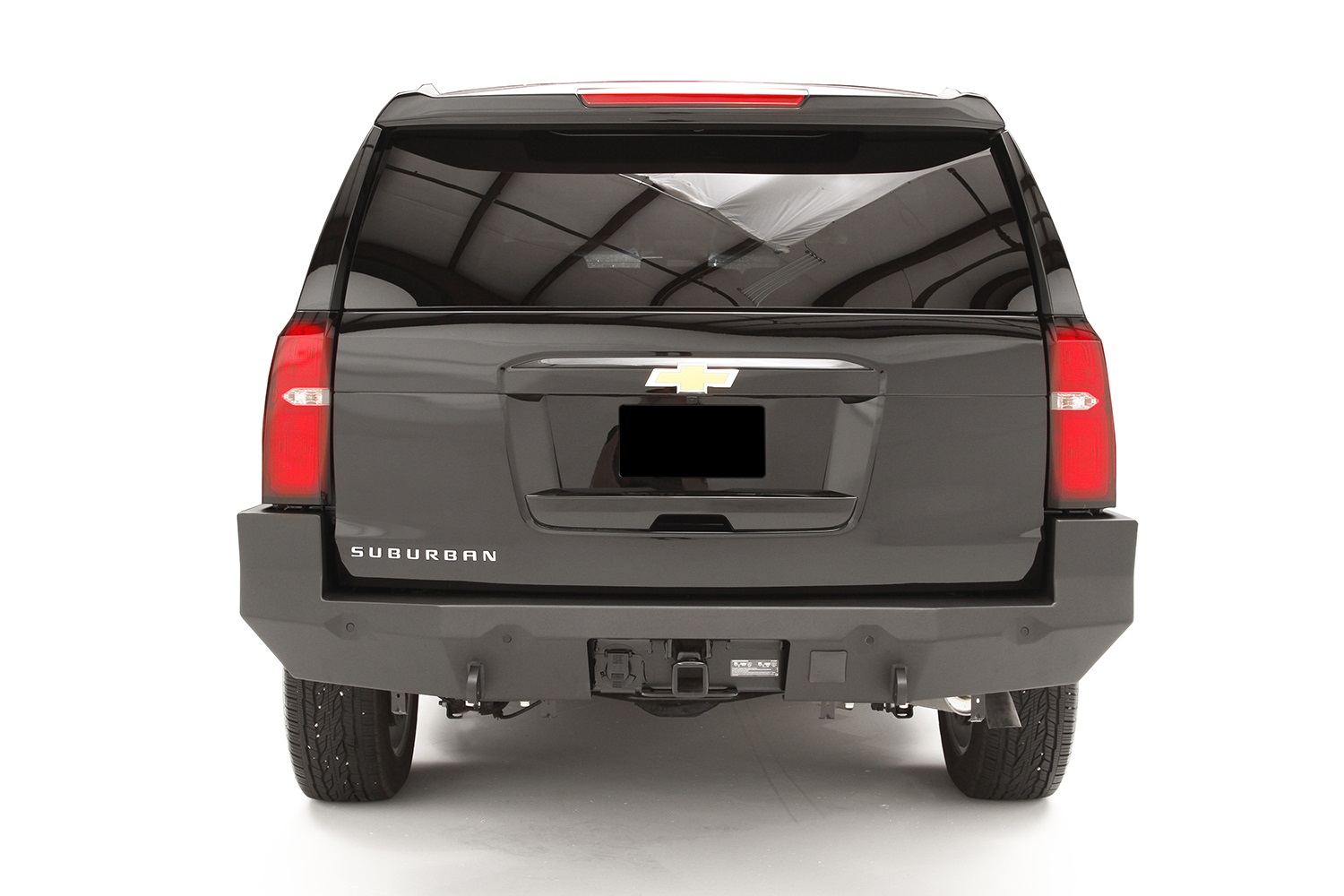Fab Fours CS15-W3551-B - Premium Rear Bumper; Uncoated/Paintable; [AWSL];