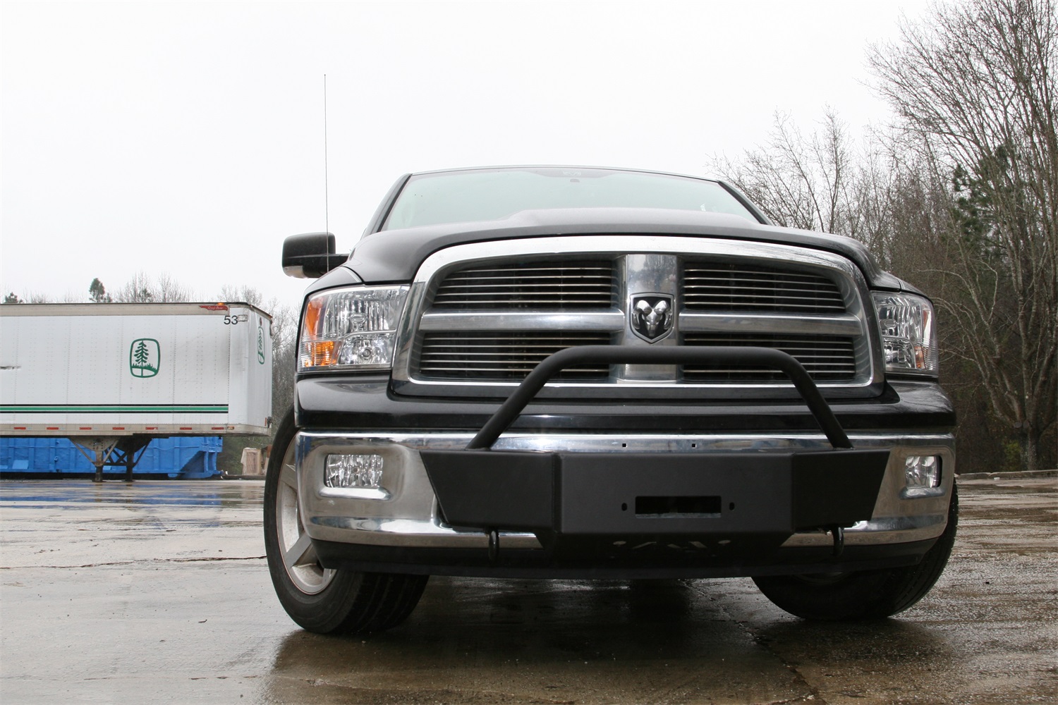 Fab Fours DR10-N2460-1 - Large Frame Winch Mount