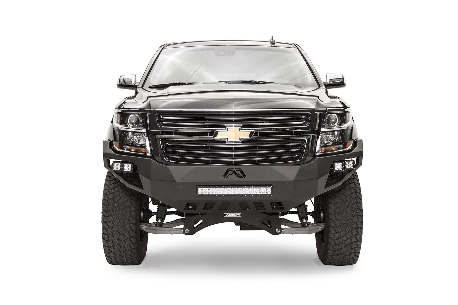 Fab Fours CS15-D3551-B - Vengeance Front Bumper