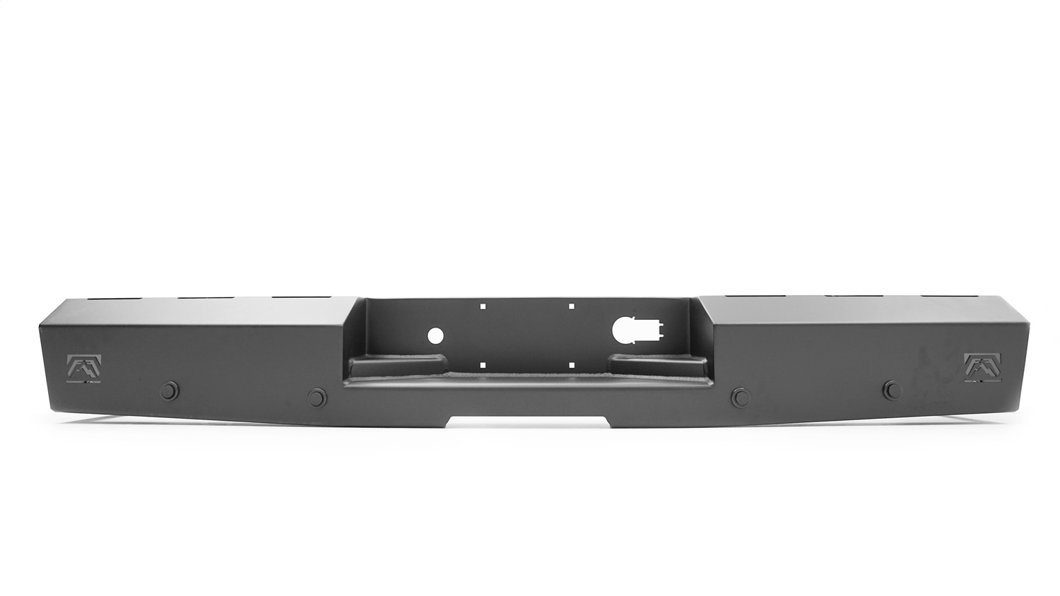 Fab Fours CS19-RT4050-1 - Red Steel Rear Bumper Fab Fours CS19-RT4050-1 - Red Steel Rear Bumper