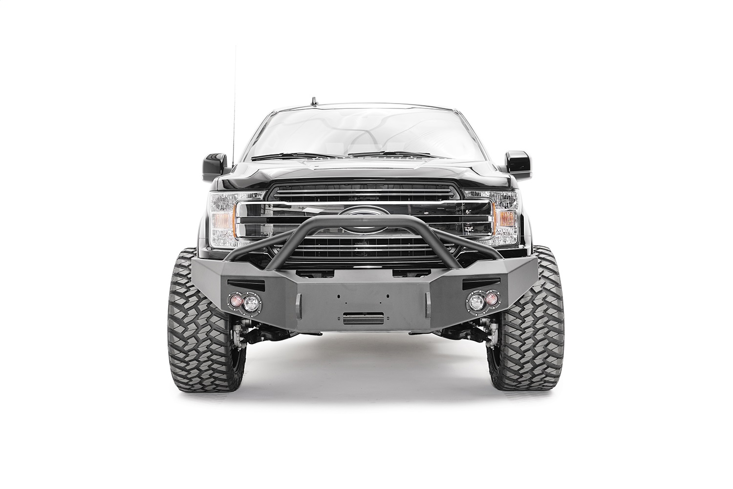 Fab Fours FF18-H4552-1 - Premium Winch Front Bumper Fab Fours FF18-H4552-1 - Premium Winch Front Bumper