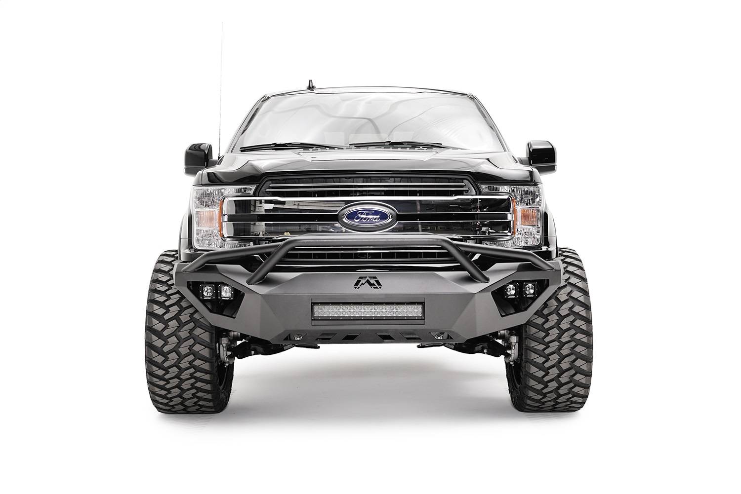 Fab Fours FF18-D4552-B - Vengeance Front Bumper Fab Fours FF18-D4552-B - Vengeance Front Bumper