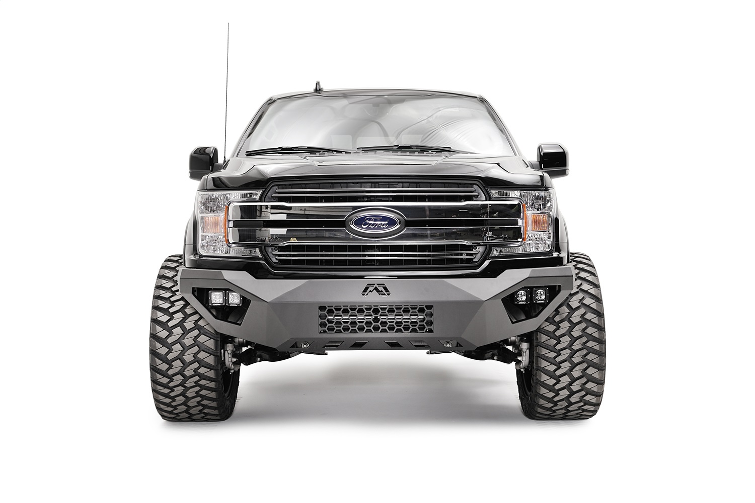 Fab Fours FF18-D4551-B - Vengeance Front Bumper Fab Fours FF18-D4551-B - Vengeance Front Bumper