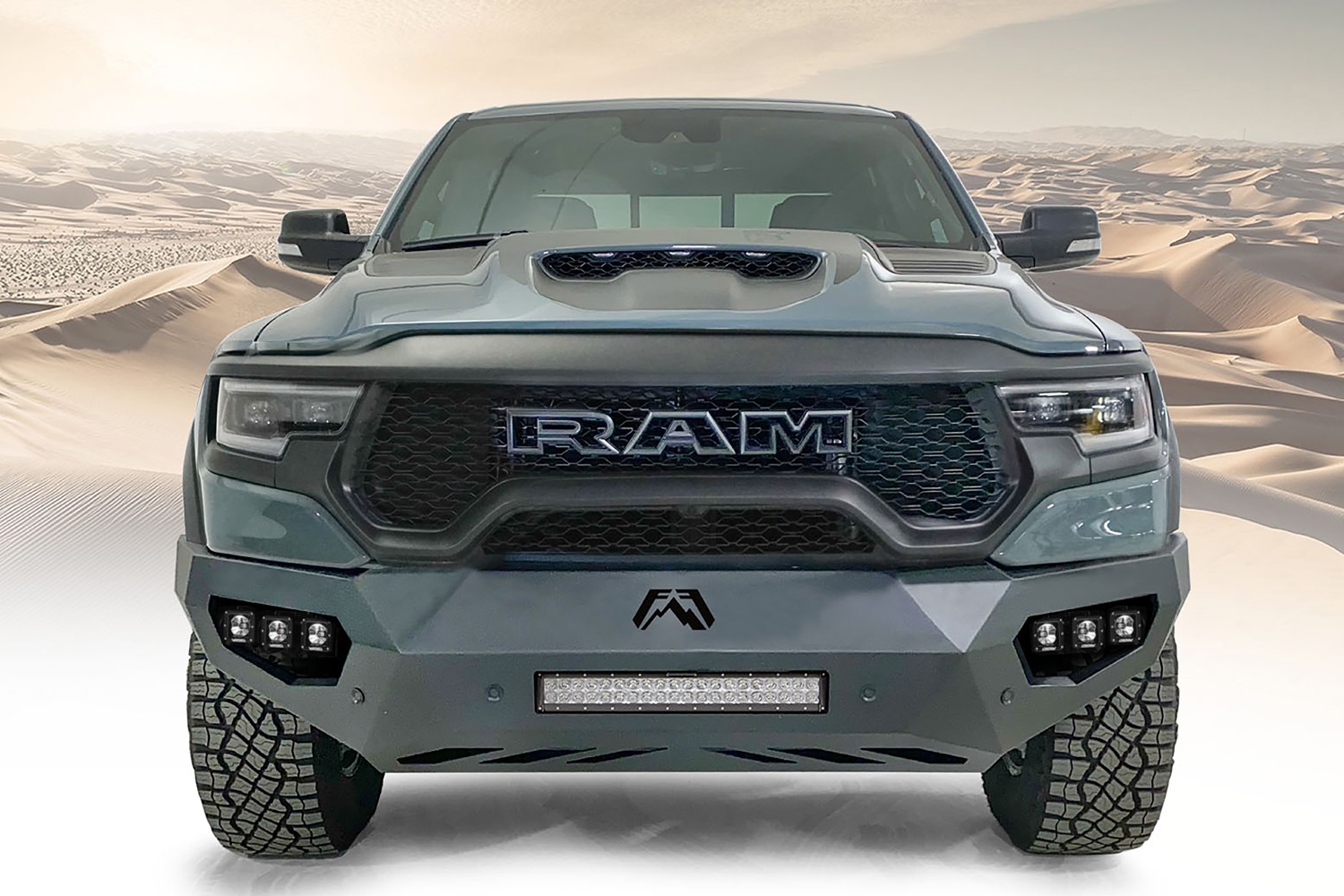 Fab Fours DX21-V4551-B - Vengeance Front Bumper Fab Fours DX21-V4551-B - Vengeance Front Bumper