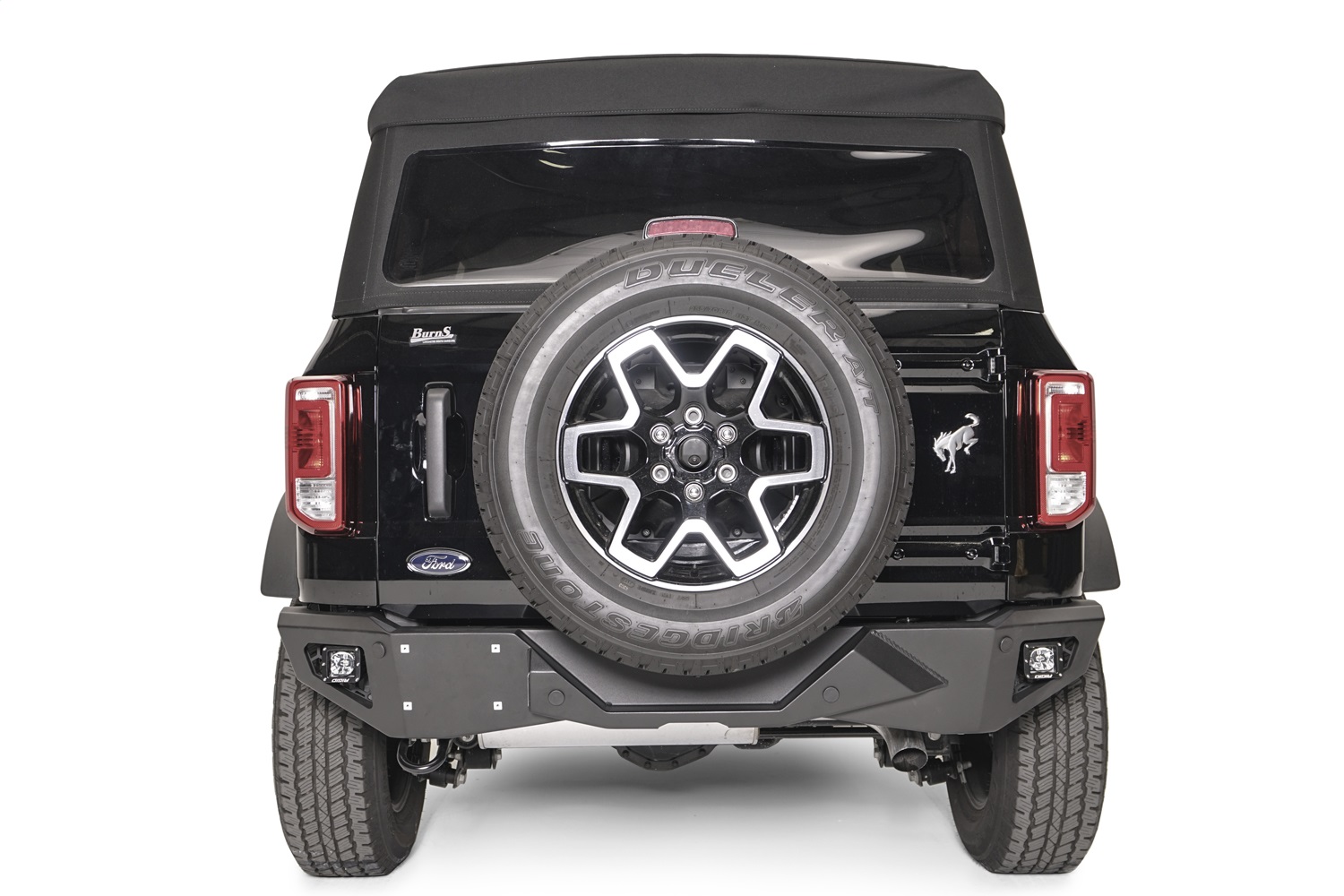 Fab Fours FB21-E5251-B - Vengeance Rear Bumper
