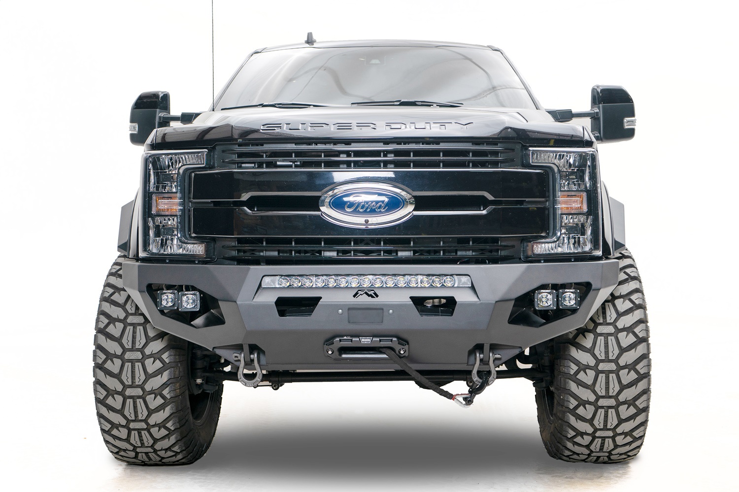 Fab Fours FS17-X4161-B - Matrix Front Bumper; w/No Full Grill Guard ACC Compatible Bare; Fab Fours FS17-X4161-B - Matrix Front Bumper; w/No Full Grill Guard ACC Compatible Bare;
