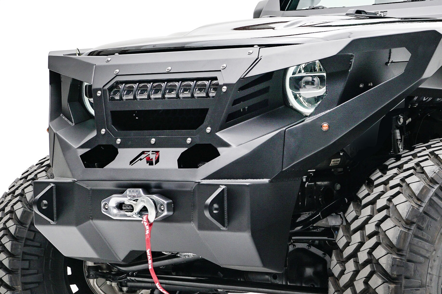 Fab Fours GR4606-B - Grumper Light Bar Mount Fab Fours GR4606-B - Grumper Light Bar Mount
