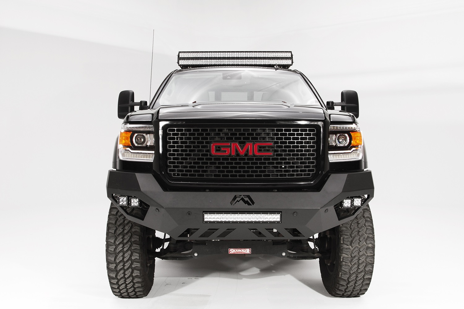 Fab Fours GM15-V3151-B - Vengeance Front Bumper Fab Fours GM15-V3151-B - Vengeance Front Bumper