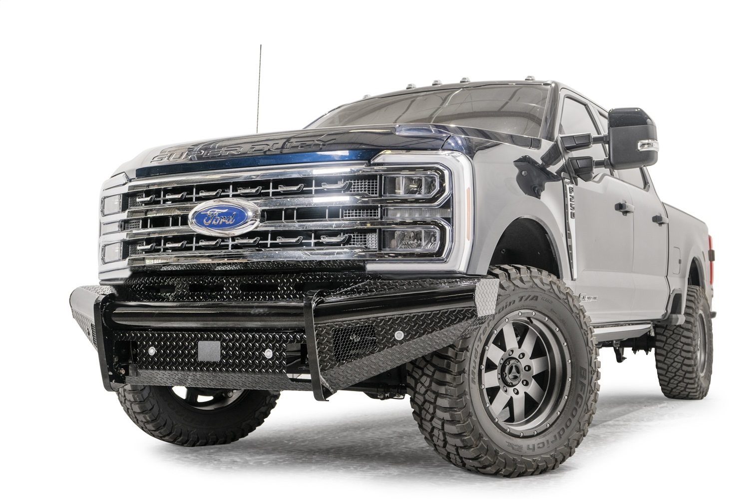 Fab Fours FS23-S5961-1 - Black Steel Front Bumper Fab Fours FS23-S5961-1 - Black Steel Front Bumper