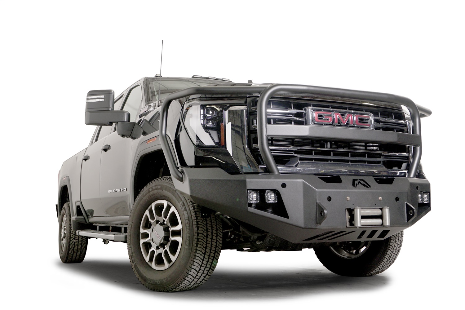 Fab Fours GM24-A6250-1 - Premium Winch Front Bumper Fab Fours GM24-A6250-1 - Premium Winch Front Bumper