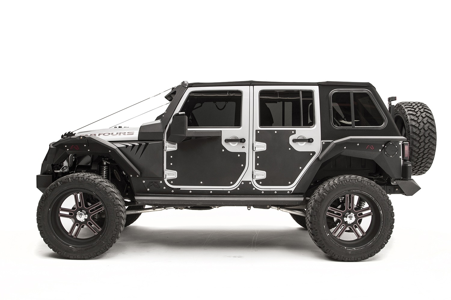 Fab Fours JK3000-B - Door Skin; Front; Bare; Fab Fours JK3000-B - Door Skin; Front; Bare;