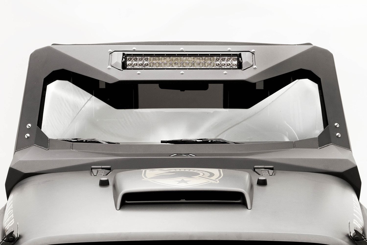 Fab Fours JK3022-B - Light Bar Insert Mount