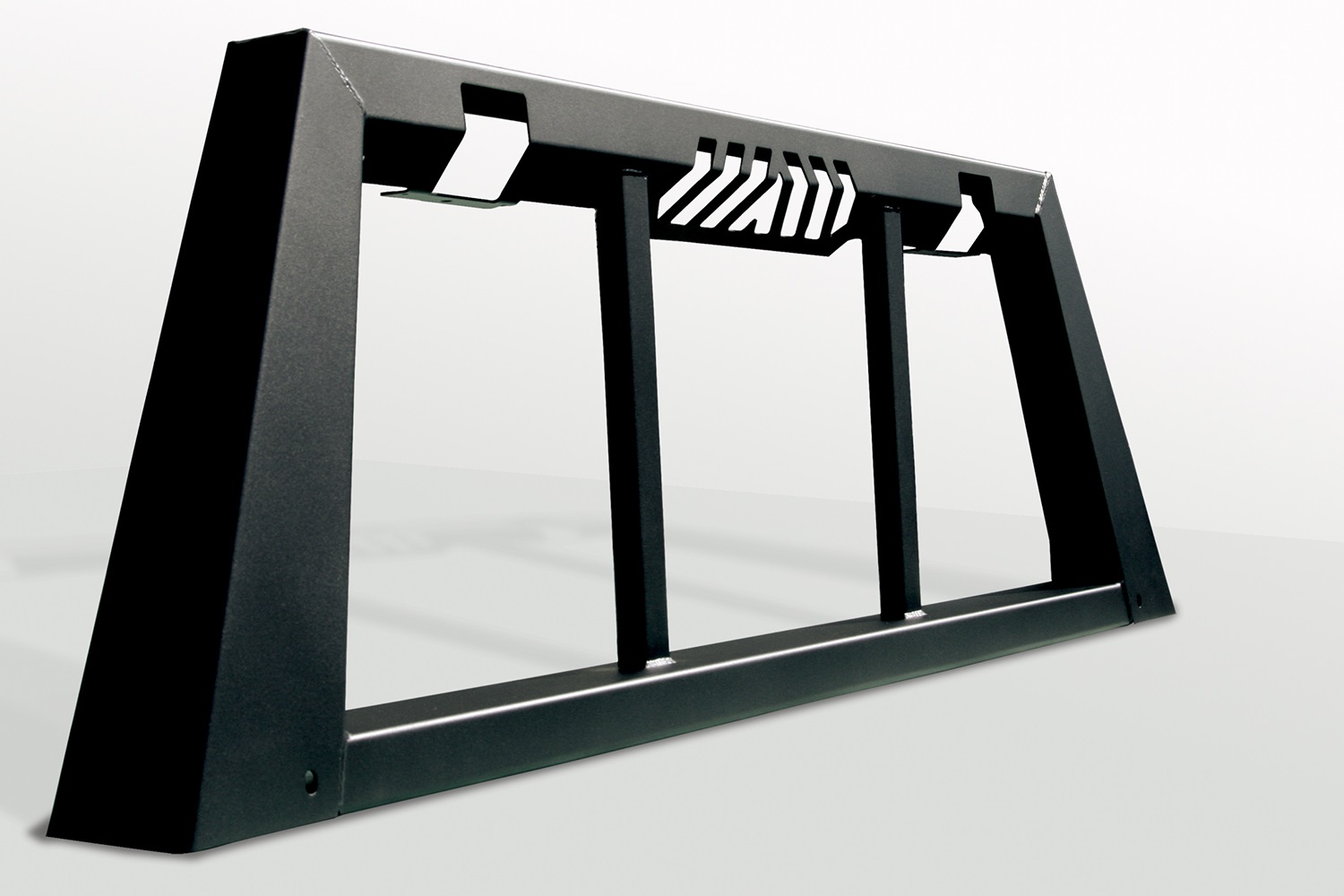 Fab Fours HR2011-1 - Headache Rack; 2 Stage Black Powder Coated; Fab Fours HR2011-1 - Headache Rack; 2 Stage Black Powder Coated;