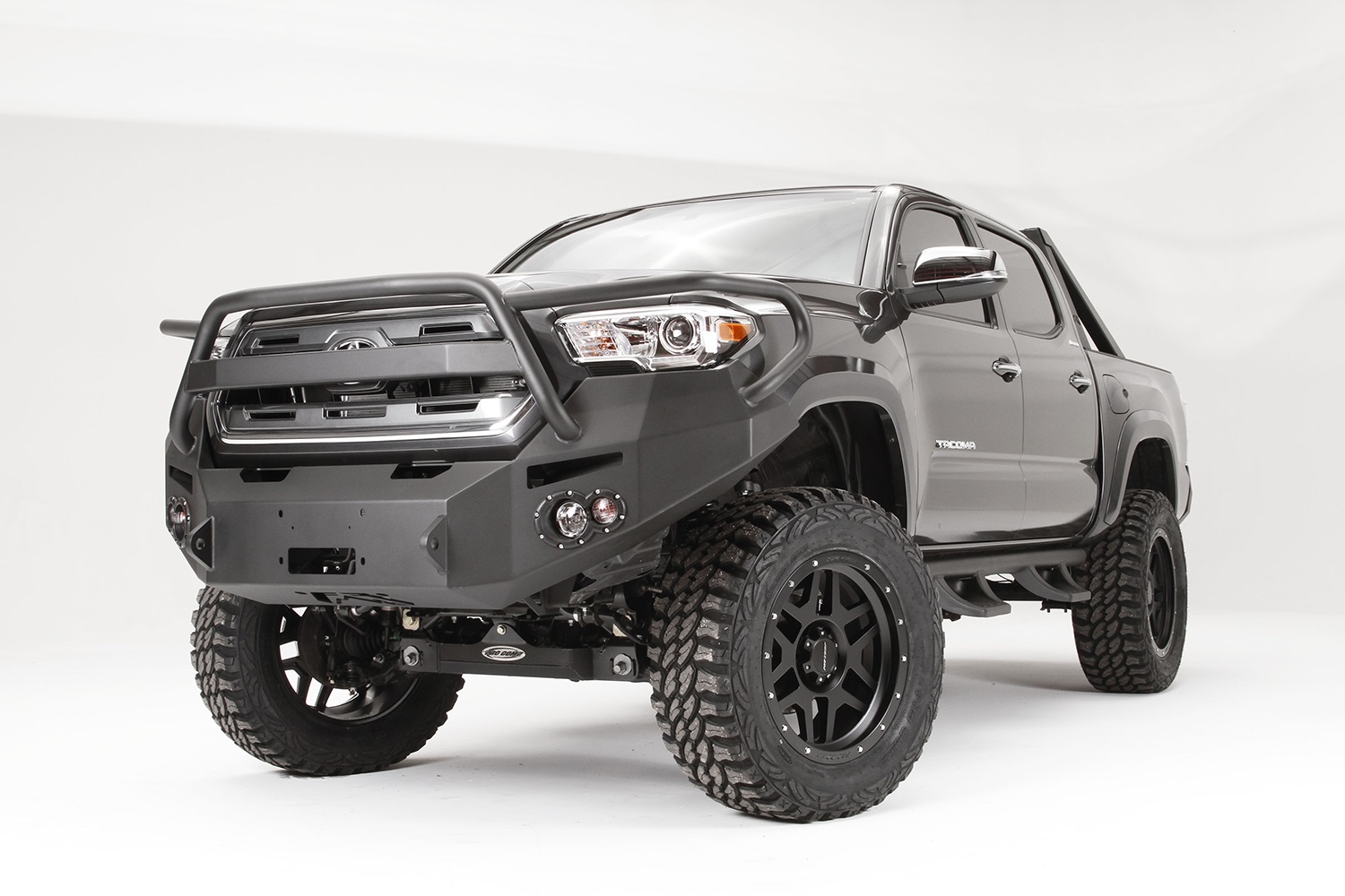 Fab Fours TT16-B3650-B - Premium Winch Front Bumper Fab Fours TT16-B3650-B - Premium Winch Front Bumper