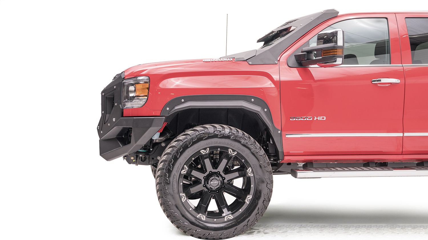 Fab Fours TF3110-1 - Open Fender Flare; Open 2 Stage Black Powder Coated; Fab Fours TF3110-1 - Open Fender Flare; Open 2 Stage Black Powder Coated;