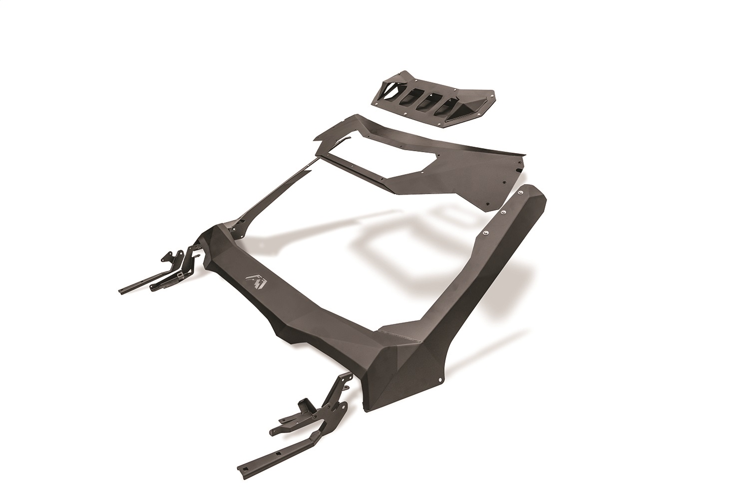 Fab Fours VC4102-B - ViCowl Light Insert; Uncoated/Paintable; Light Bar Insert; For use w/ViCowl; [AWSL];