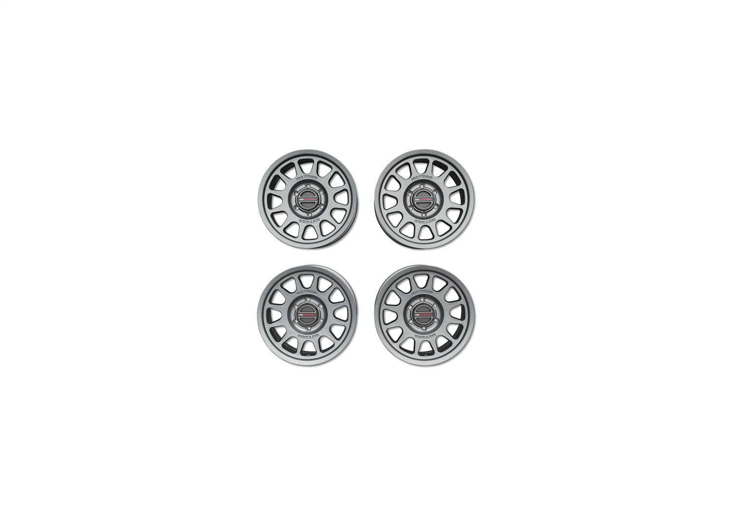 Ford Racing M-1007K-M1785KG - Bronco 17x8.5in Method Wheel & Center Cap - Gray
