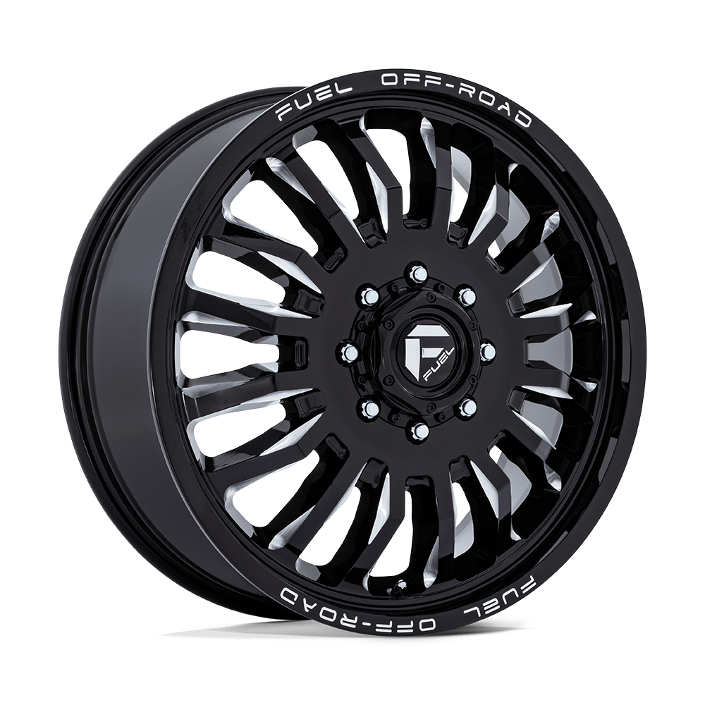 Fuel Wheels D86820829235 - D868 Arc Dually 20X8.25 Gloss Black Milled