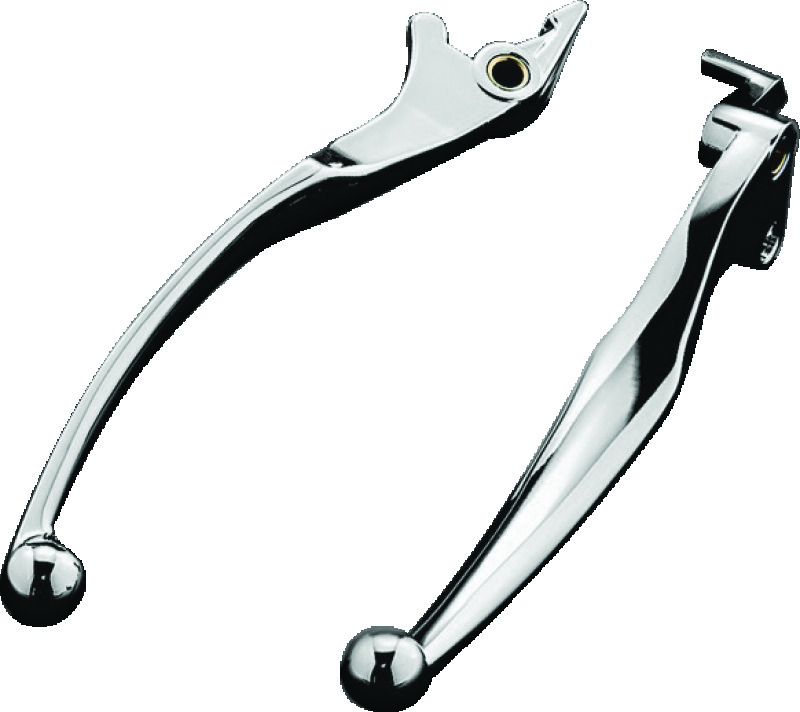 Kuryakyn 7429 - Wide Style Clutch & Brake Lever For Honda Chrome