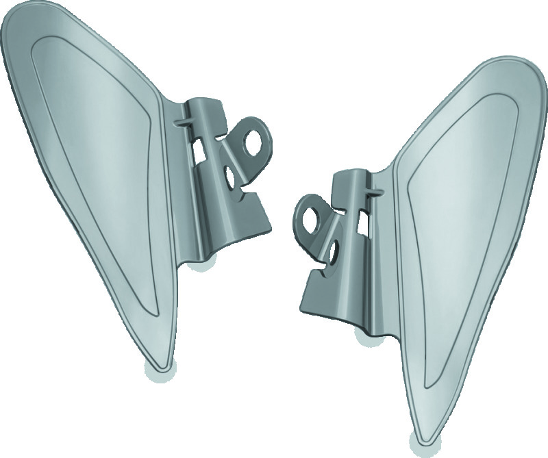 Kuryakyn 7181 - Saddle Shields Heat Deflectors 14-Up Indian Models(excluding Scout) Smoke