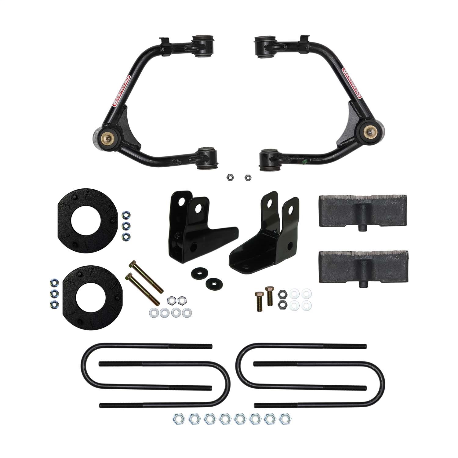 Skyjacker C19350MPSE - 19-24 Chevrolet Silverado 1500 RWD 3.5in Suspension Lift Kit w/ Rear Shock Extensions