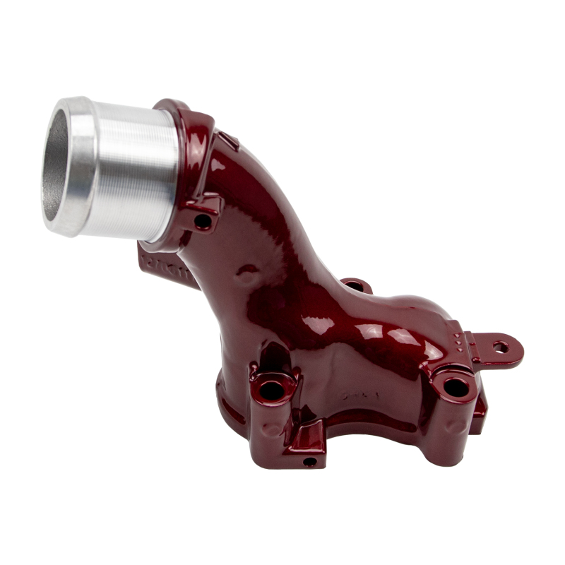 Wehrli WCF100188-RED - L5P Duramax Thermostat Housing - WCFab Red Wehrli WCF100188-RED - L5P Duramax Thermostat Housing - WCFab Red