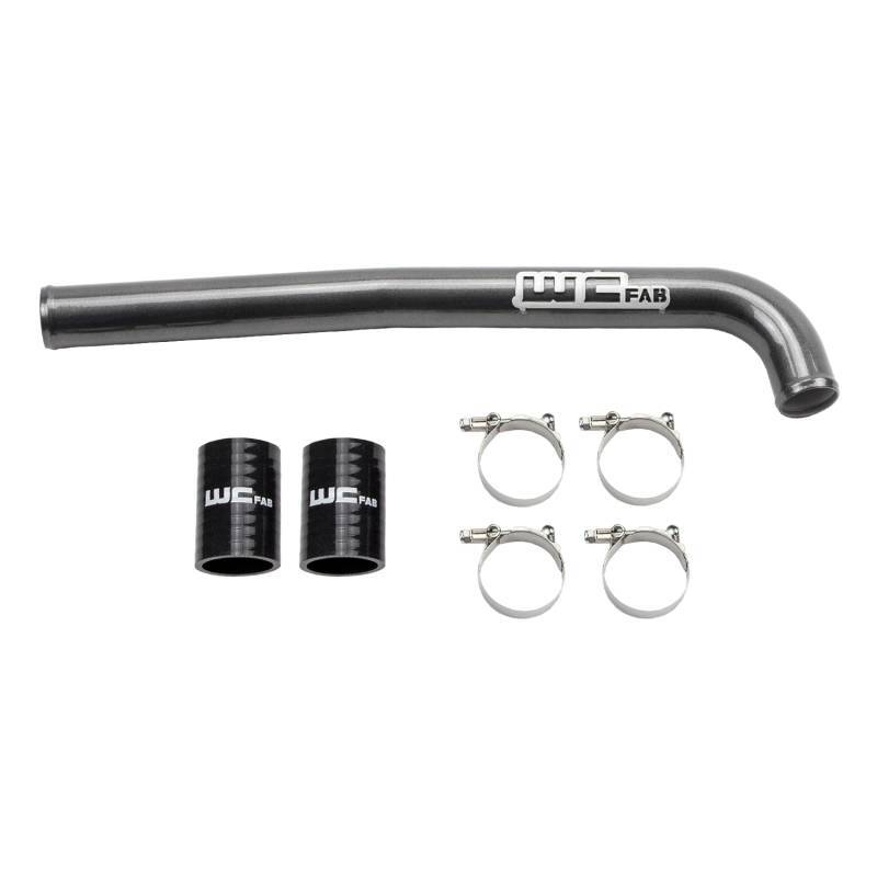Wehrli WCF100251-BR - 19-23 6.7L Cummins High Output (HO) Upper Coolant Pipe - Bengal Red