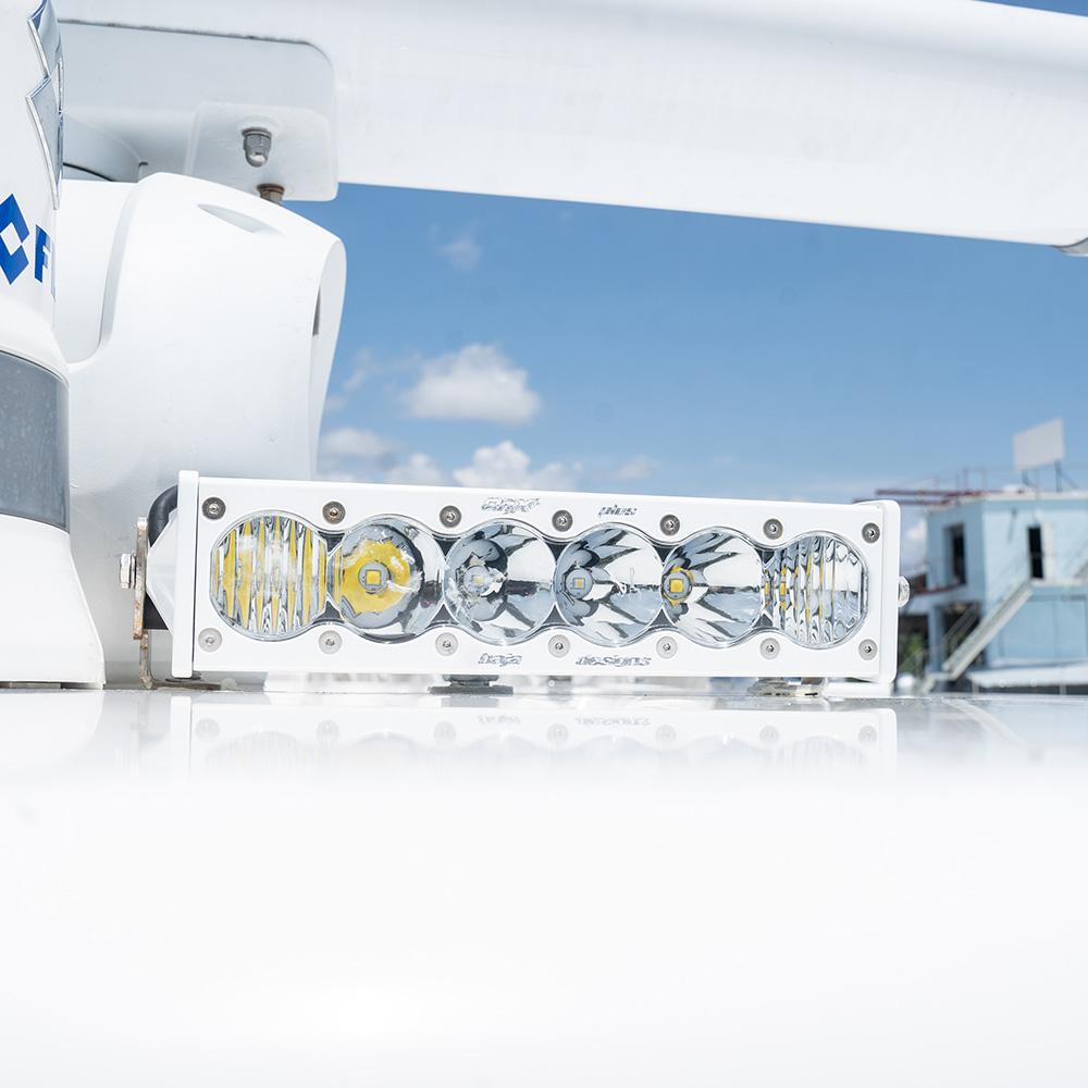 Baja Designs 451003WT - OnX6+ White Straight LED Light Bar (10 Inch; Driving/Combo; Clear) Baja Designs 451003WT - OnX6+ White Straight LED Light Bar (10 Inch; Driving/Combo; Clear)