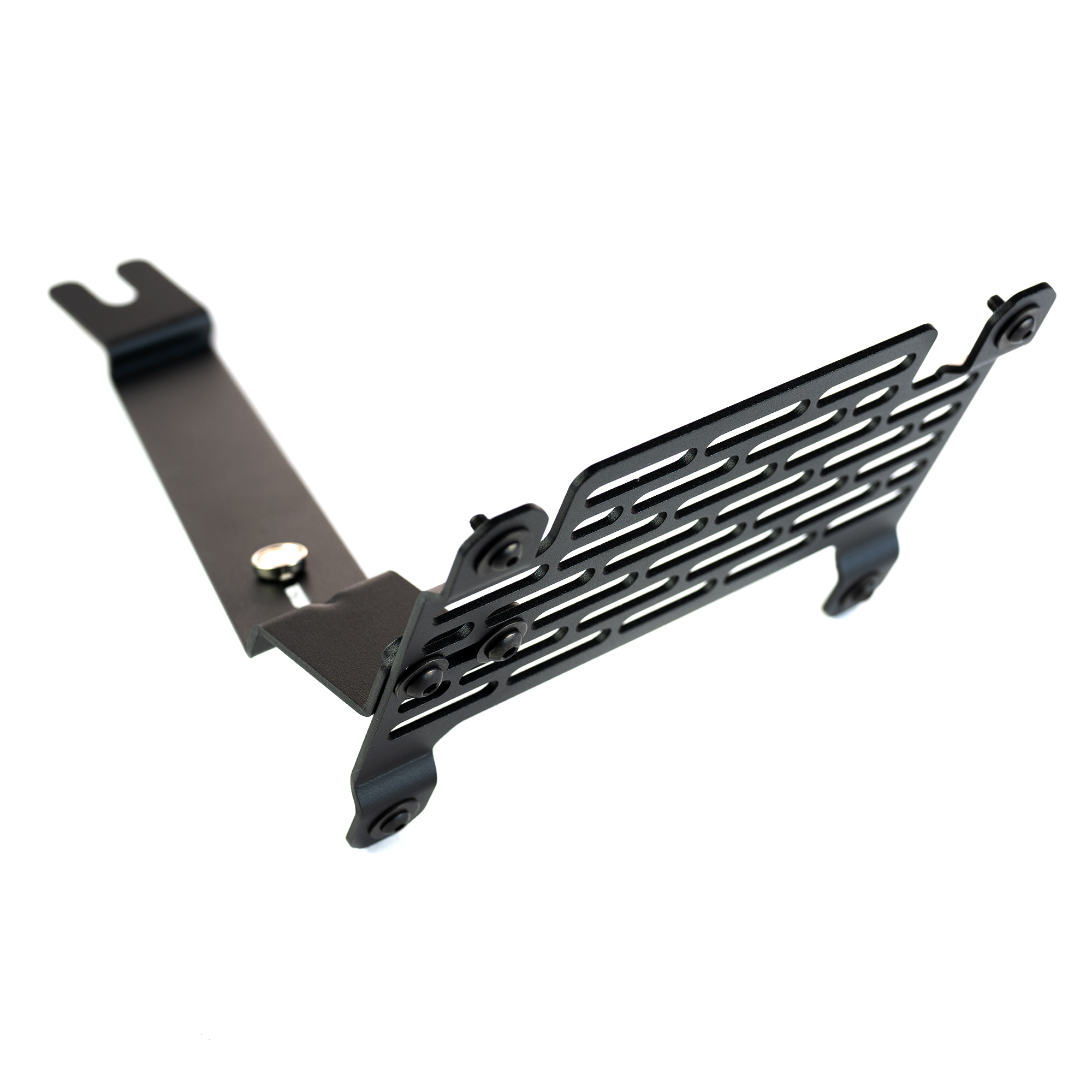 BuiltRight Industries 106103 - 21+ Ford Bronco Capable Steel Bumper License Plate Relocator Kit BuiltRight Industries 106103 - 21+ Ford Bronco Capable Steel Bumper License Plate Relocator Kit