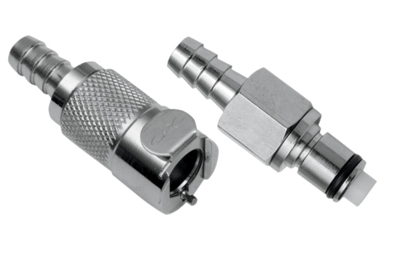 Goodridge MCD03V - Fuel Line Coupling for 3/16in ID Hose (200-04/210-04)