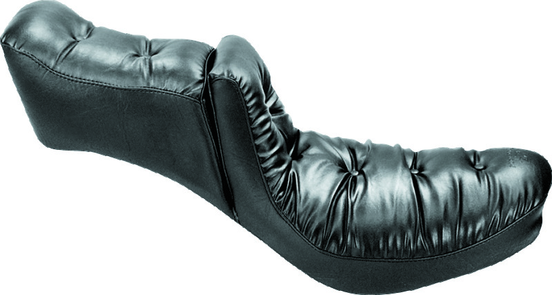 Mustang Motorcycle 89401GM - Mustang 23-24 HD CVO Rd Glide(ST), 2024 Rd Glide and Str Glide Touring Solo Seat - Black/Gray Stitch