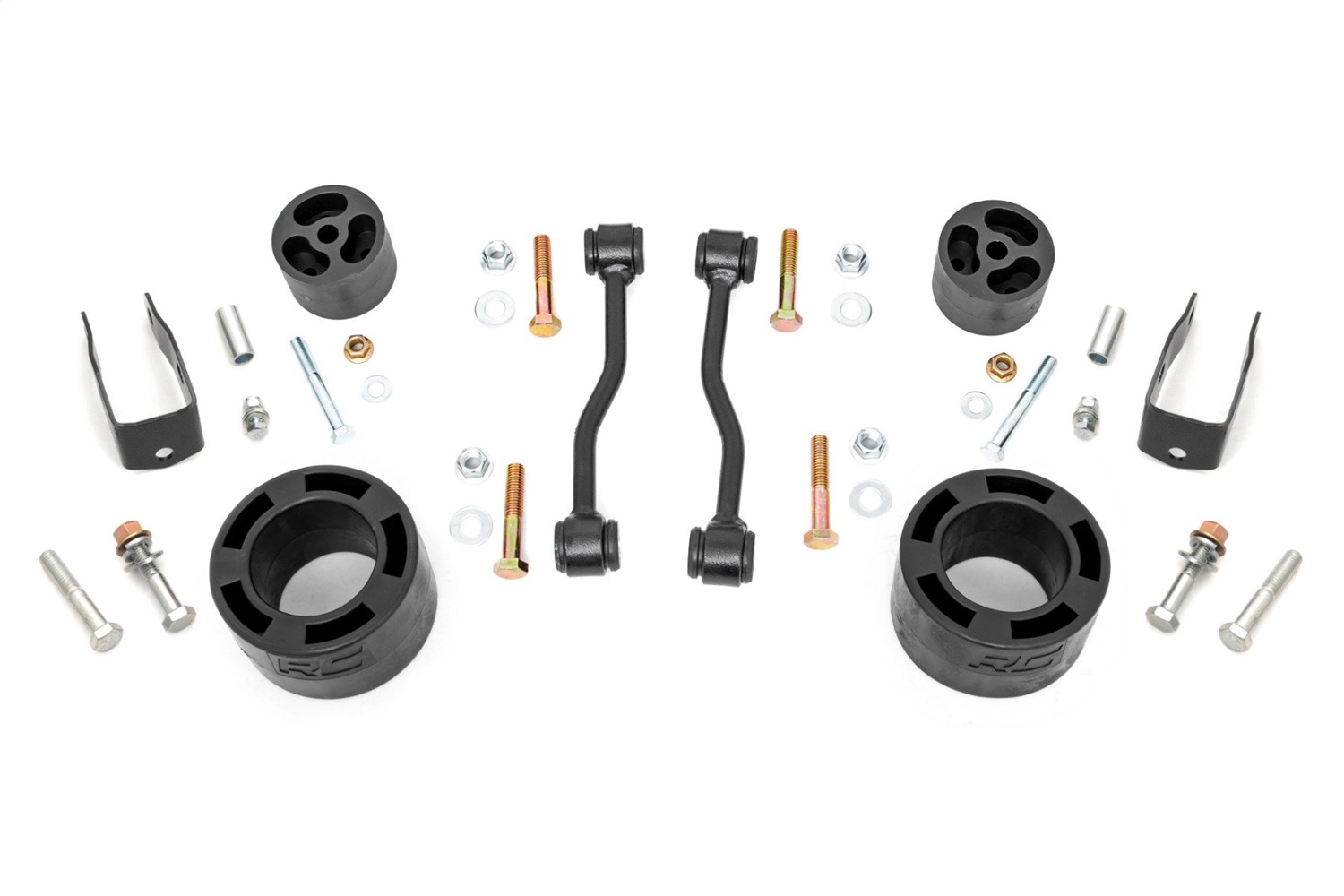 Rough Country 61300 - 2.5 Inch Leveling Kit - Spacers - Jeep Gladiator JT 4WD (2024)