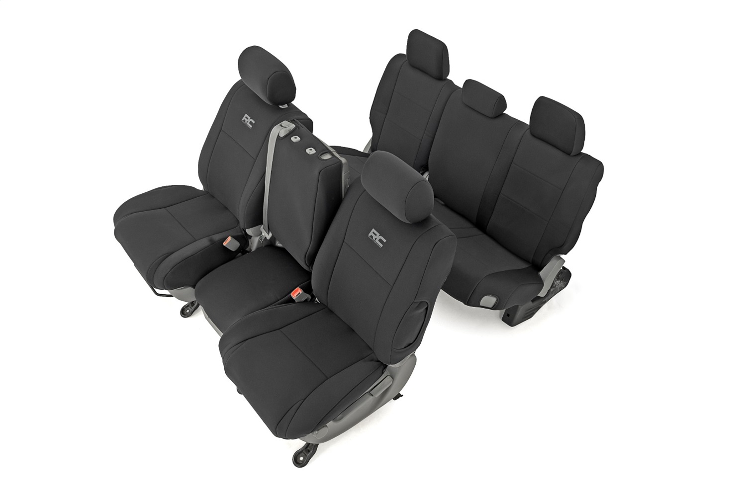 Rough Country 91061 - Seat Covers - FR w/ Console Cover and Rear - Toyota Tundra 2WD/4WD (07-13) Rough Country 91061 - Seat Covers - FR w/ Console Cover and Rear - Toyota Tundra 2WD/4WD (07-13)