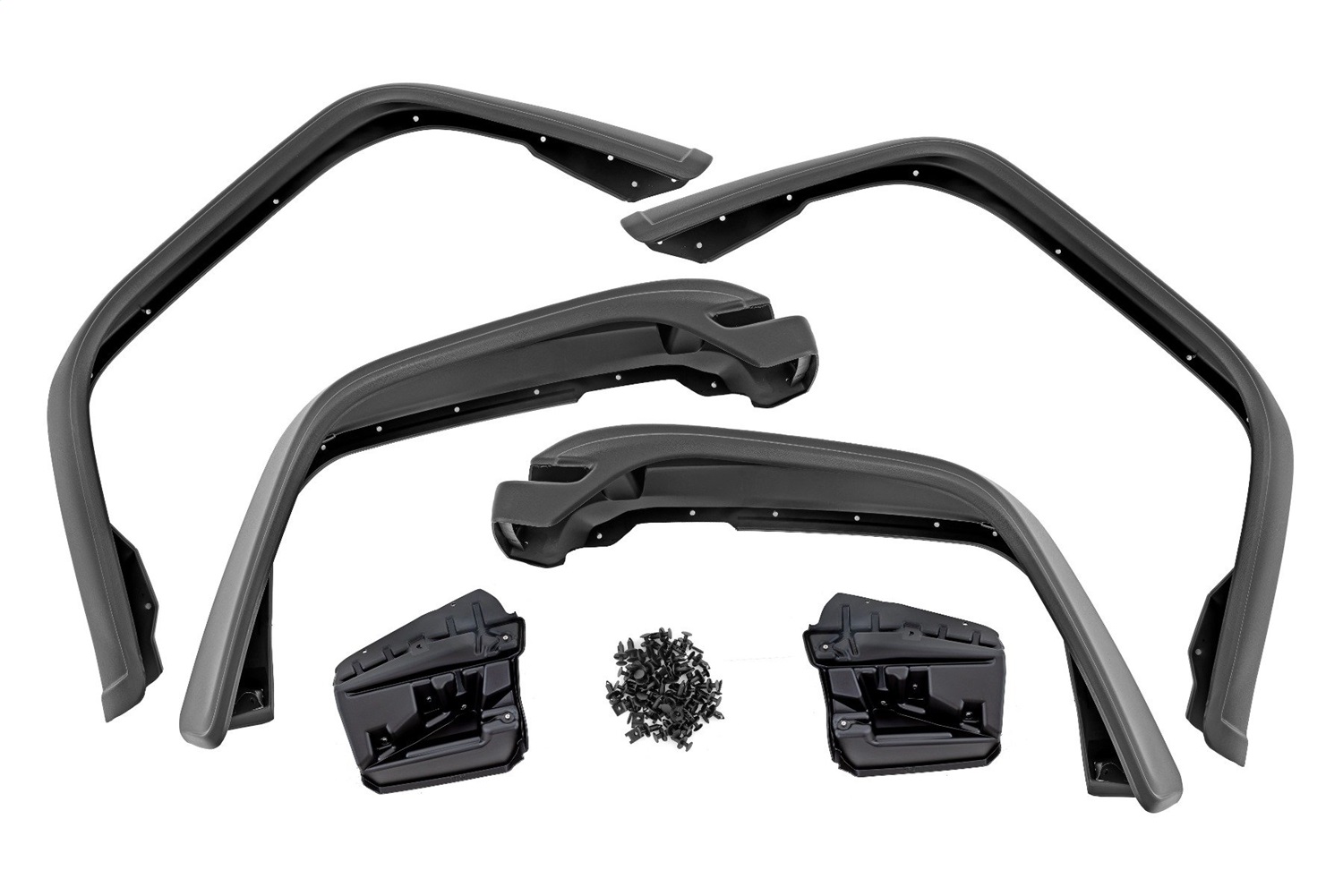 Rough Country A-J02022 - WF1 Fender Flares - Jeep Gladiator JT 4WD (2020-2024)