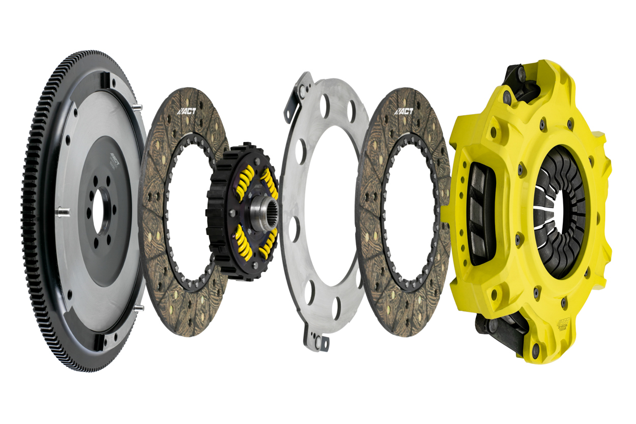 ACT T3SS-G14 - Chevy Camaro/Corvette LS1/LS2/LS3/LS6/LS7 Mod-Twin 10.5 XX Sprung Disc Street Clutch Kit