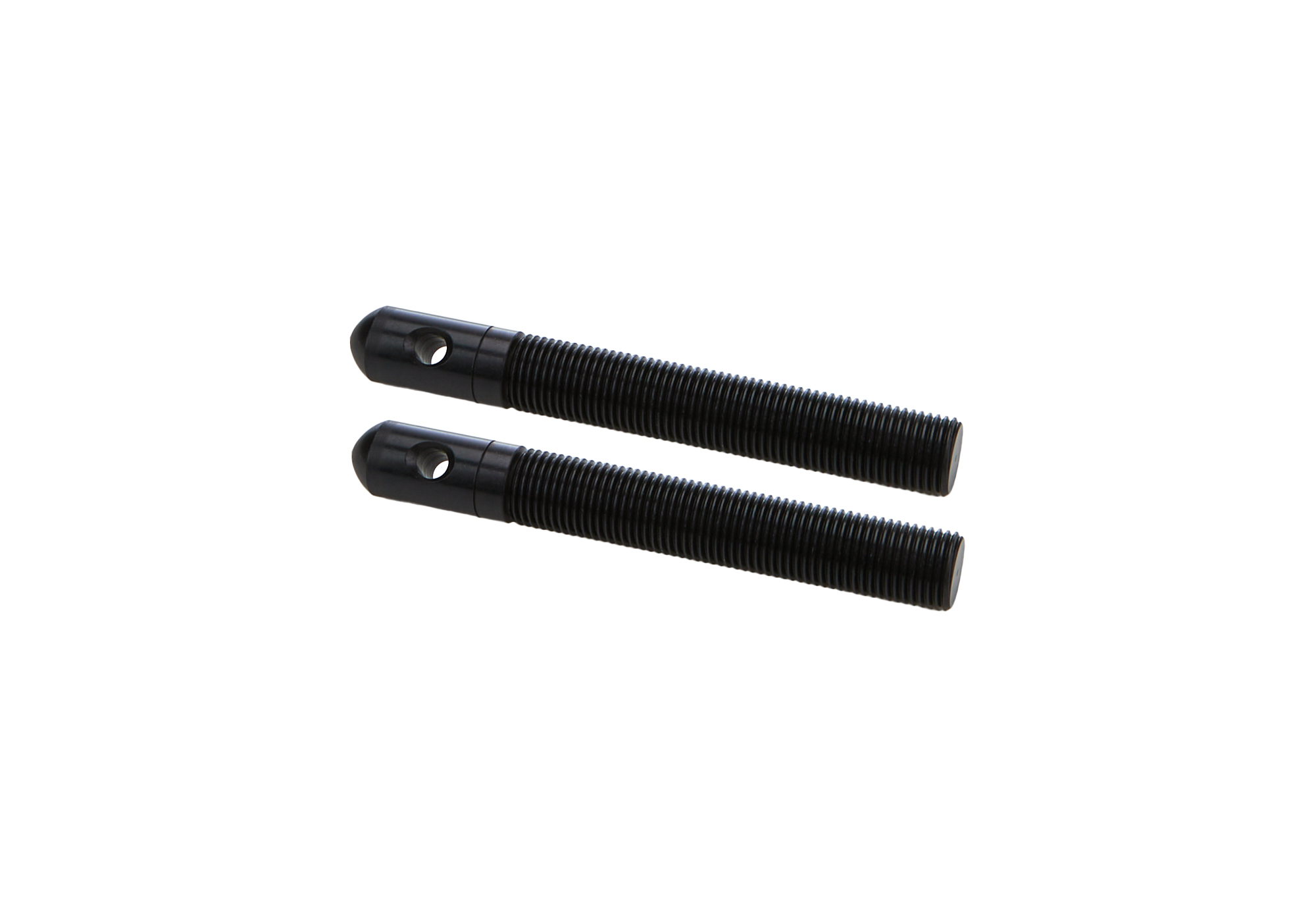 AllStar Performance ALL18499 - Alum Hood Pins 1/2in w/ 3/16in Hole 2pk Black