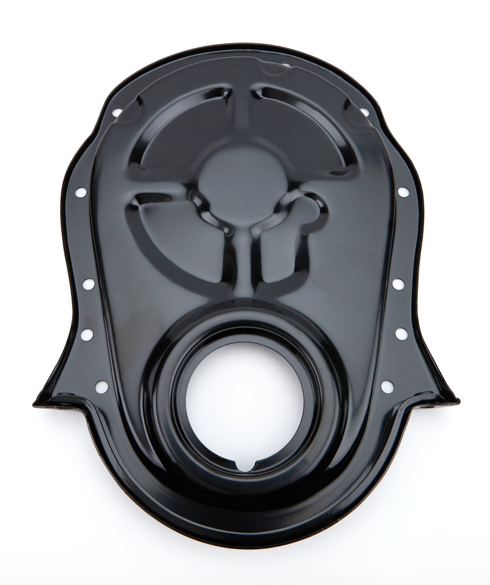 AllStar Performance ALL90011 - Timing Cover - 1-Piece - Steel - Black Paint - Big Block Chevy - Each