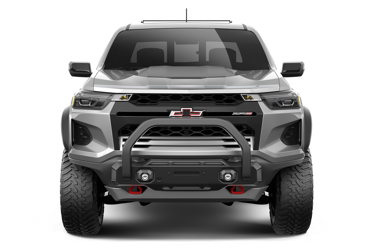 Auto Ventshade (AVS) 622245 - 23-24 Chevrolet Colorado Aeroskin Low Profile Acrylic Hood Shield - Chrome Auto Ventshade (AVS) 622245 - 23-24 Chevrolet Colorado Aeroskin Low Profile Acrylic Hood Shield - Chrome