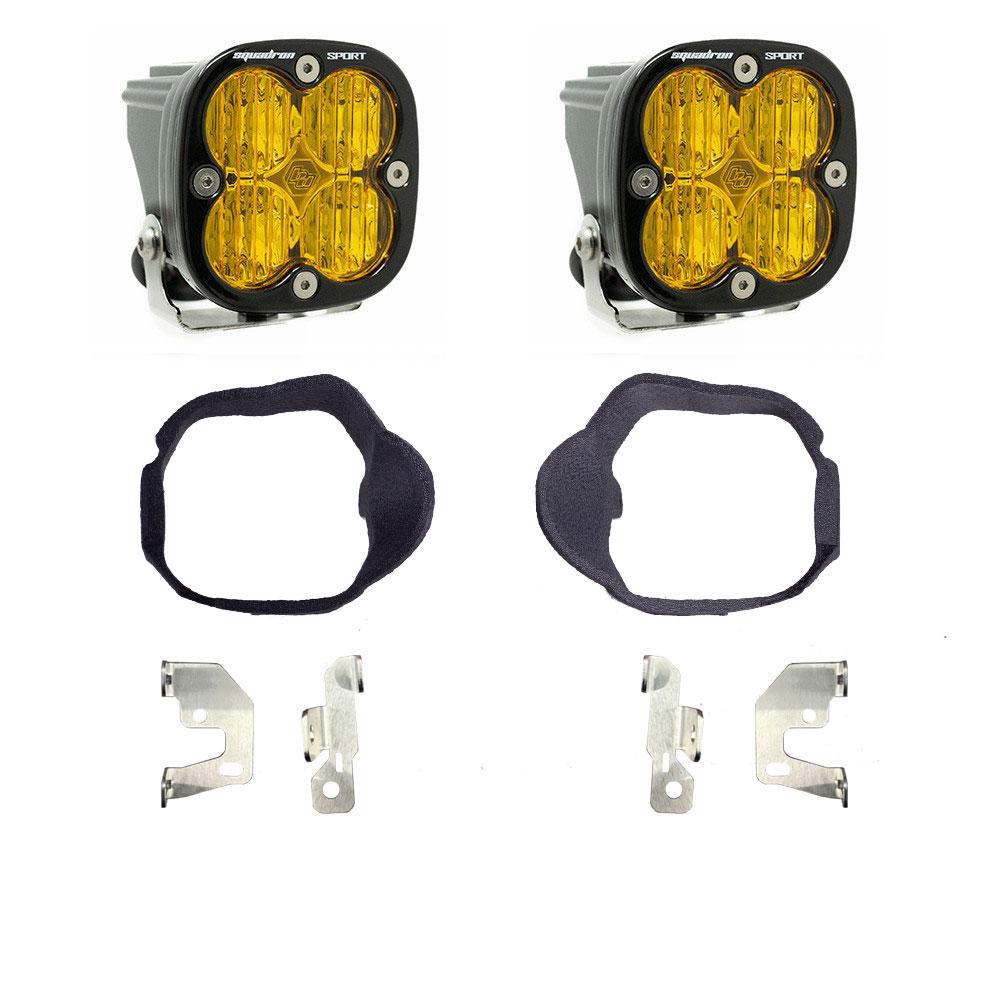 Baja Designs 448133 - Mercedes Squadron Sport Fog Pocket Light Kit For Mercedes 2014-2018 Sprinter Van (Baja Amber) Baja Designs 448133 - Mercedes Squadron Sport Fog Pocket Light Kit For Mercedes 2014-2018 Sprinter Van (Baja Amber)