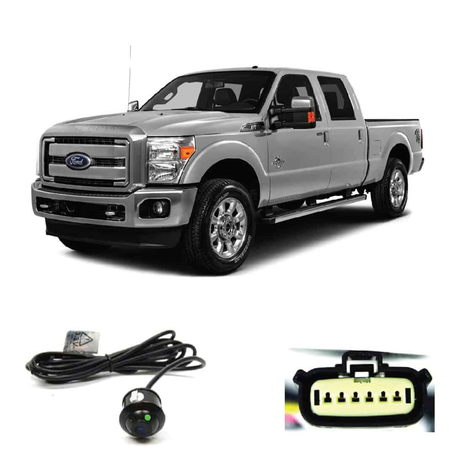 Brandmotion 9002-7540 - For Ford Factory Tailgate Harness w/Bullet Camera Mount Brandmotion 9002-7540 - For Ford Factory Tailgate Harness w/Bullet Camera Mount