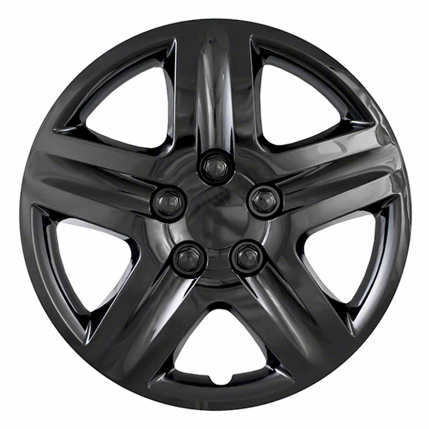 Coast To Coast IWC43118BLK - Wheel Cover 18 Inch 5 Spoke Gloss Black Set Of 4