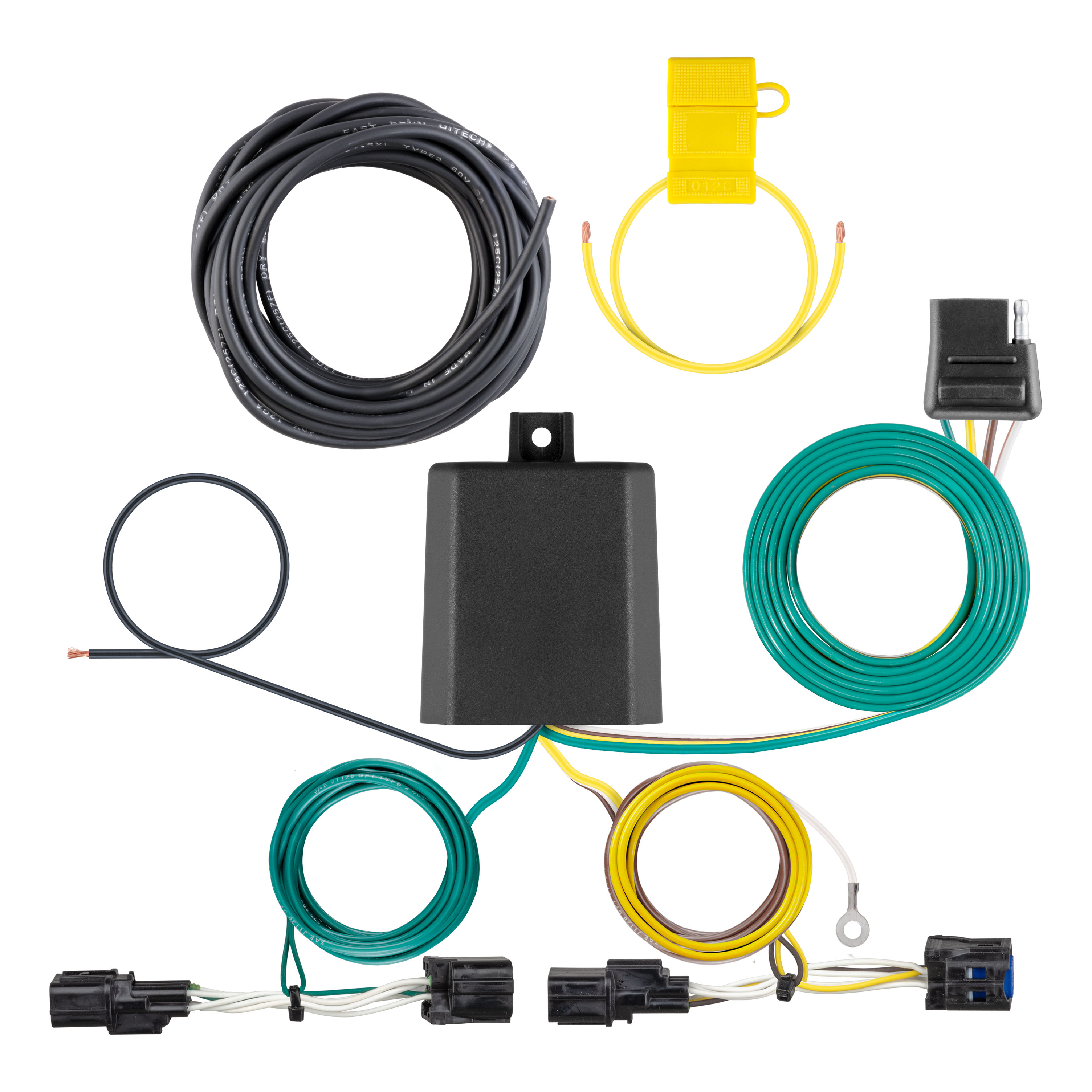 CURT 56484 - Custom Wiring Harness, 4-Way Flat Output, Select Hyundai Ioniq 5 CURT 56484 - Custom Wiring Harness, 4-Way Flat Output, Select Hyundai Ioniq 5