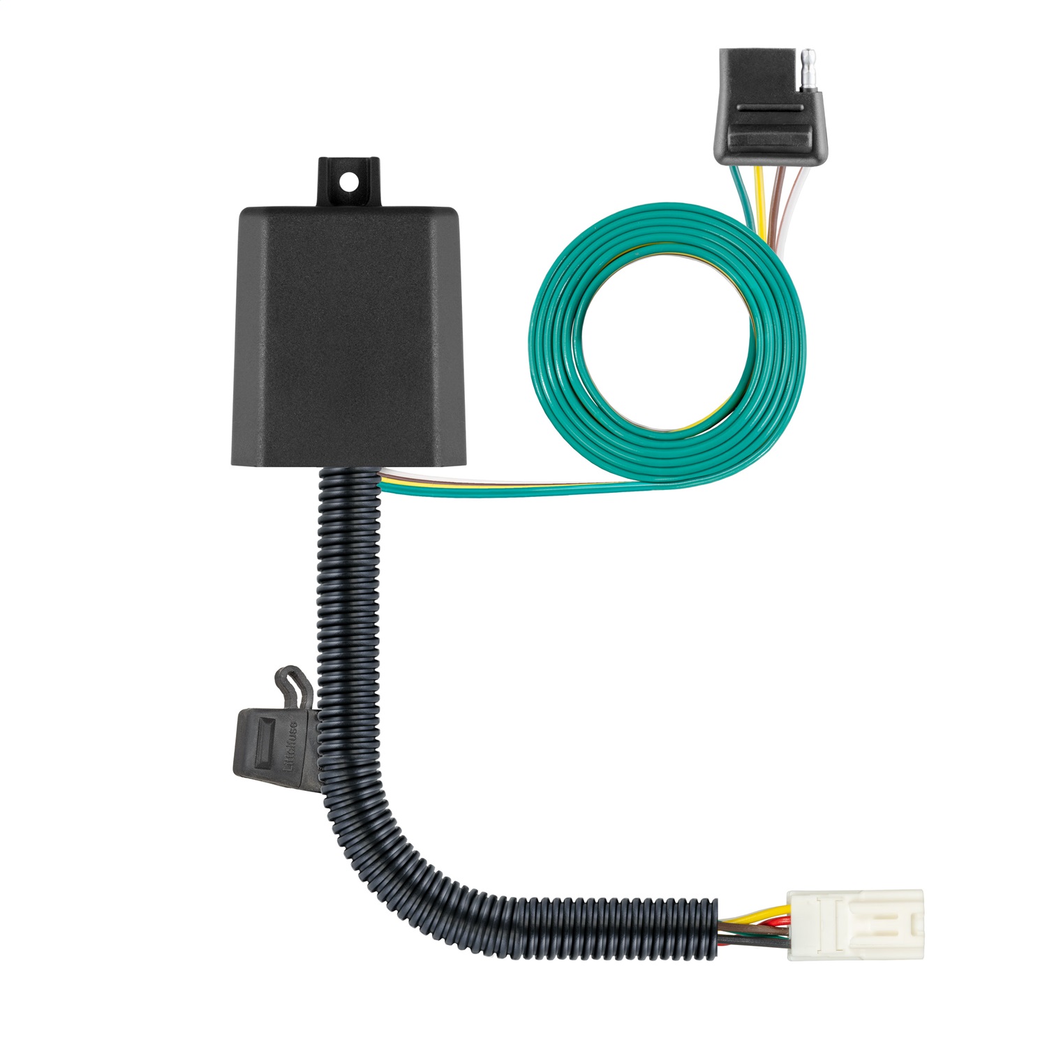 CURT 56494 - Custom Wiring Harness, 4-Way Flat Output, Fits Select Mazda CX-70, CX-90 CURT 56494 - Custom Wiring Harness, 4-Way Flat Output, Fits Select Mazda CX-70, CX-90