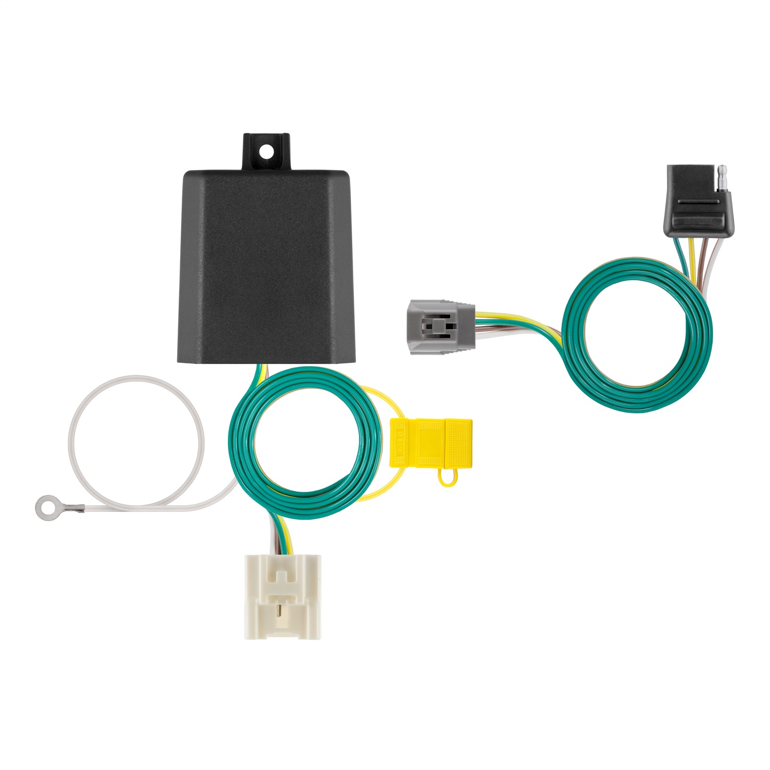 CURT 56524 - Custom Wiring, 4-Way Flat, Select Toyota Grand, Highlander, Lexus TX Series