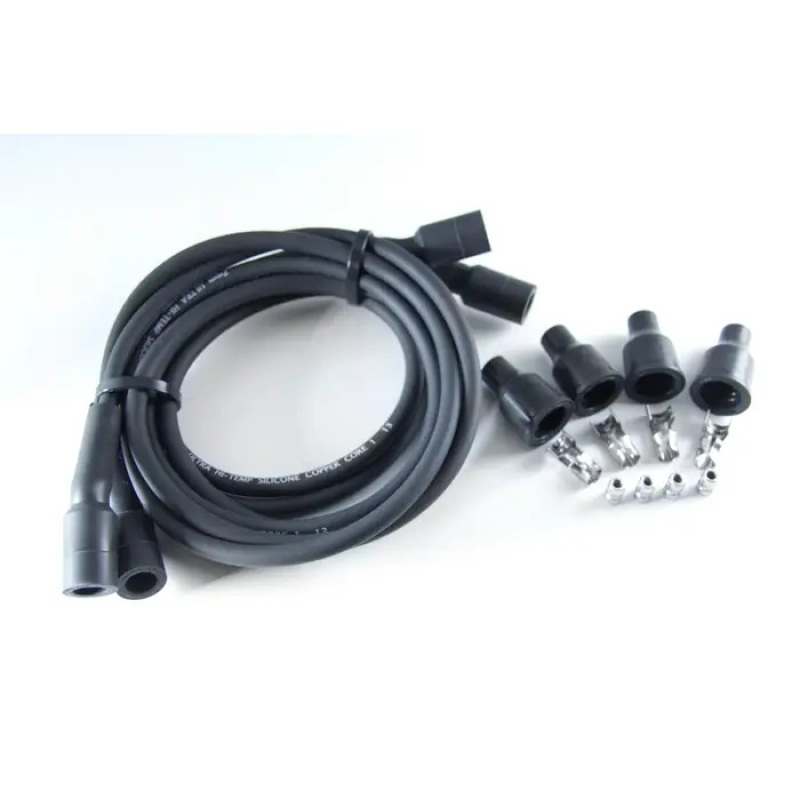 Dynatek DW-200 - Copper Core Silicone Spark Plug Wire - 7mm - Black