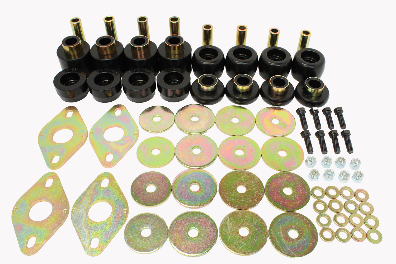 Energy Suspension 7.4104G - Body Mount Set Crew Cab Energy Suspension 7.4104G - Body Mount Set Crew Cab