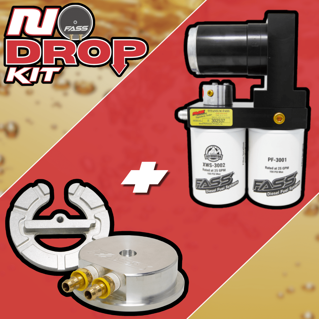 FASS NDTSD12100G - No Drop Series Fuel System for 2019-2020 Dodge RAM Cummins 6.7L (Stock-600hp)