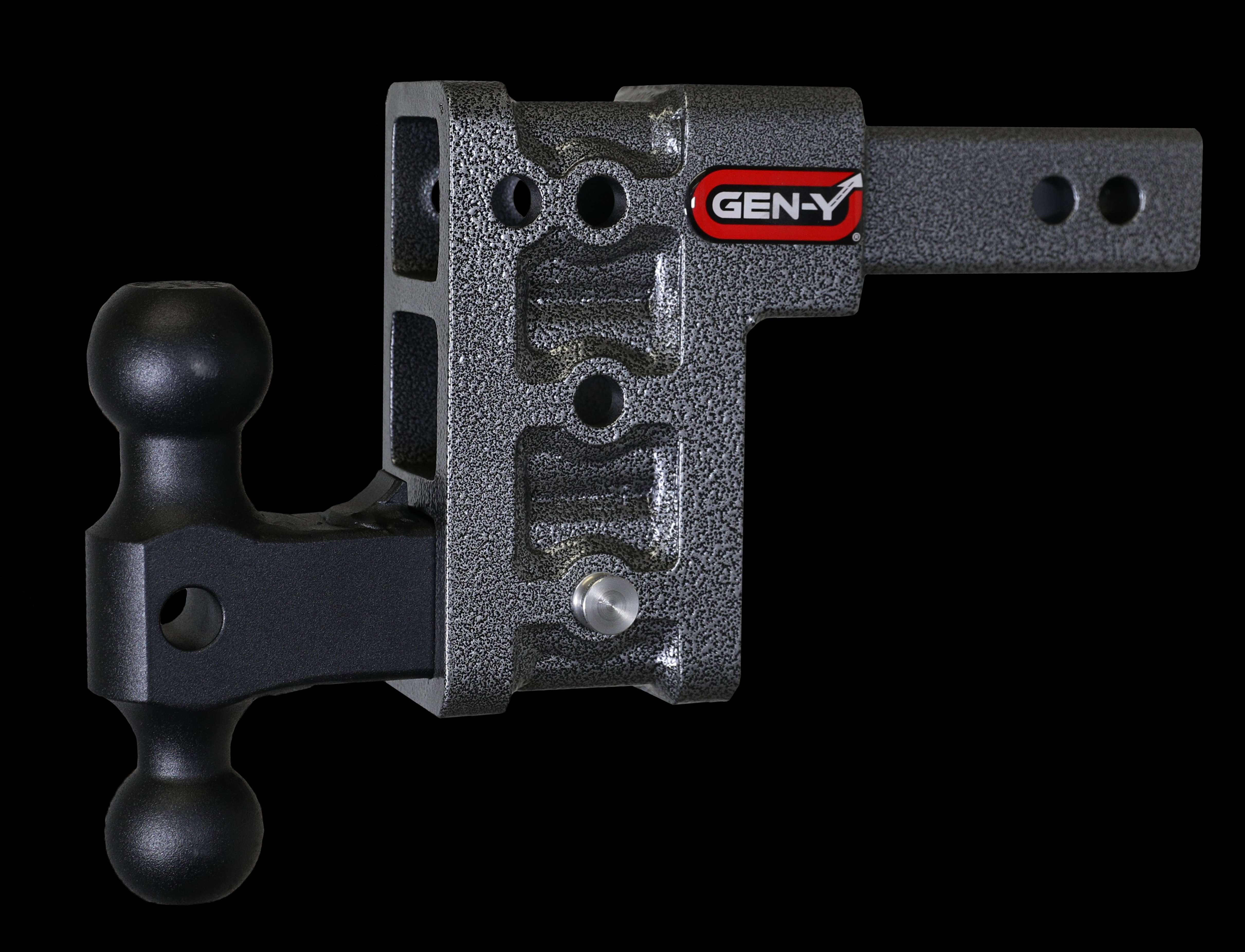 GEN-Y Hitch GH-513-MO - Gen-Y Mega Duty 2in Shank 5in Drop 2K TW 16K Hitch w/GH-051 Dual-Ball - Mossy Oak
